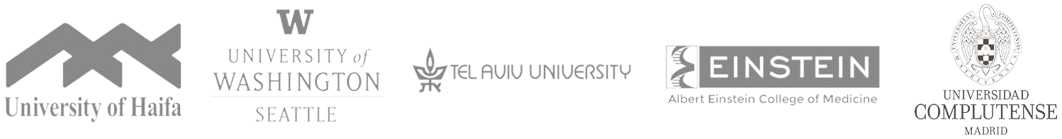 University of Haifa, University of Washington, Tel Aviv University, Albert Einstein College of Medicine, Universidad Complutense de Madrid